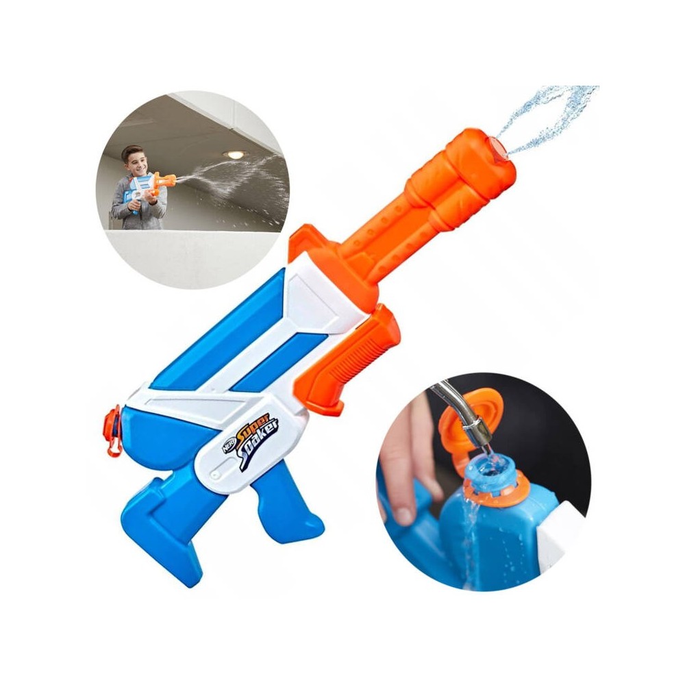 Hasbro Veľká Pištoľ na vodu Nerf Soa Twister Water Gun Super Rotating Barrel 1094 ml