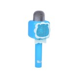 JOKO Multifunkčný Detský Mikrofón KARAOKE s Nahrávaním a Bluetooth + SD vstup, modrý