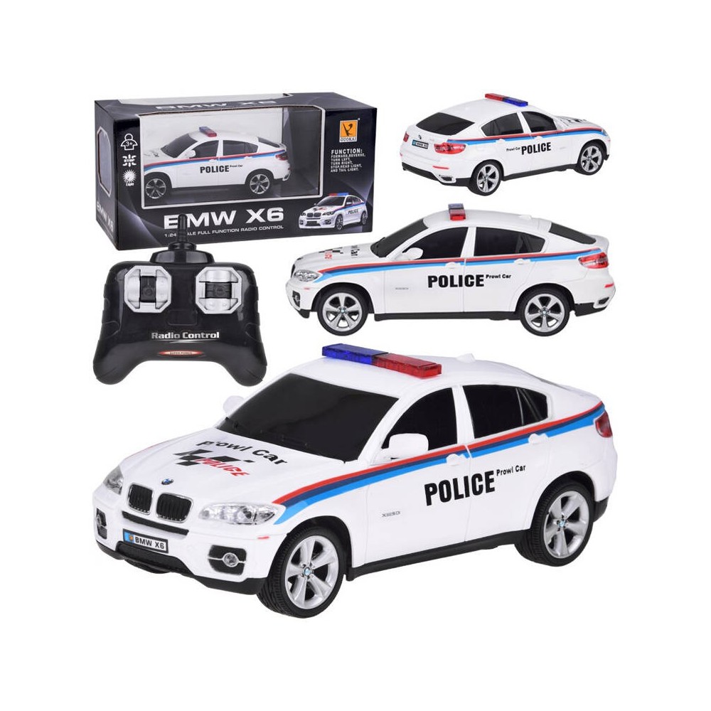 JOKO RC Auto BMW na diaľkové ovládanie so svetlom 1:24, biele