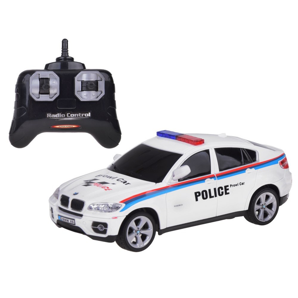JOKO RC Auto BMW na diaľkové ovládanie so svetlom 1:24, biele