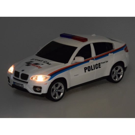JOKO RC Auto BMW na diaľkové ovládanie so svetlom 1:24, biele