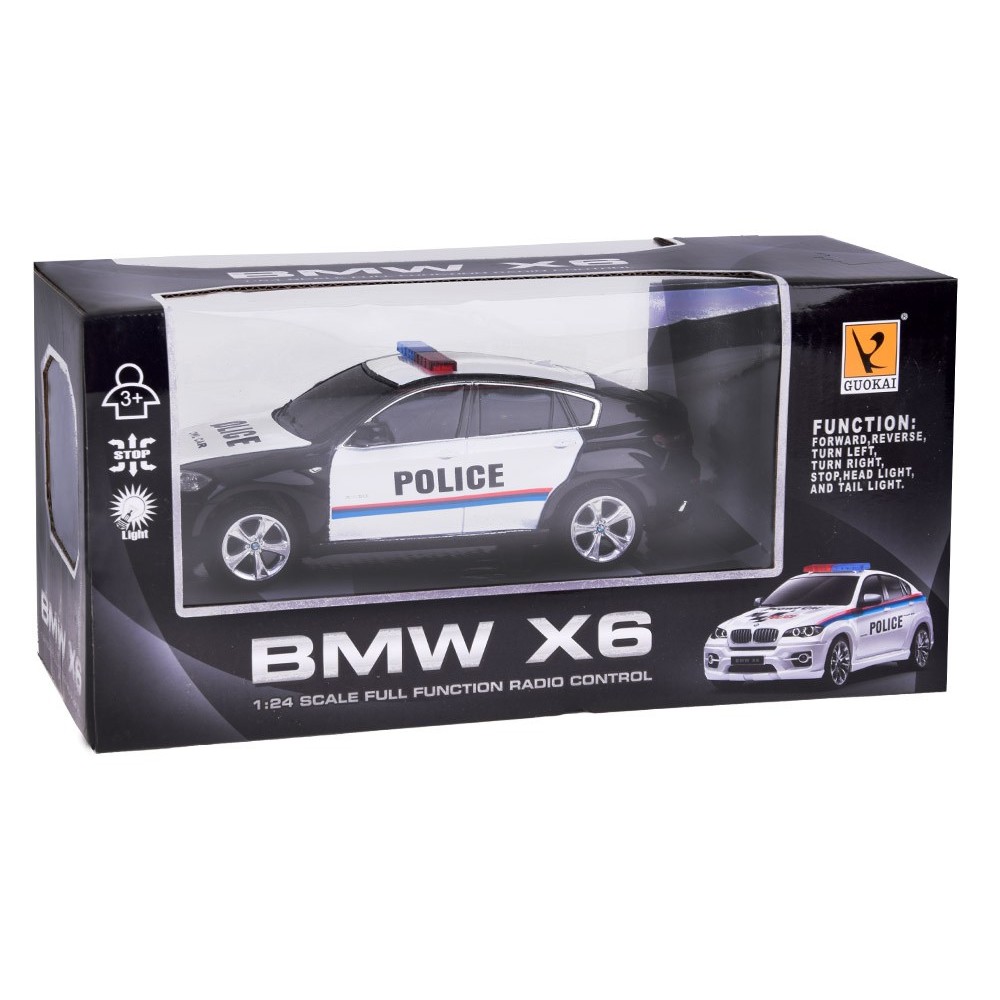 JOKO RC Auto BMW na diaľkové ovládanie so svetlom 1:24, čierne