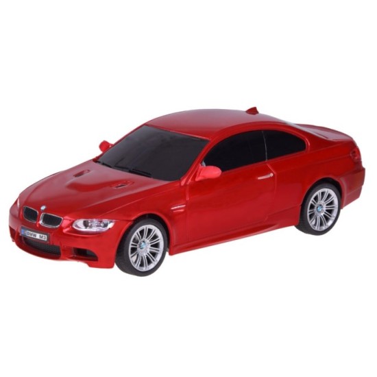 JOKO RC Auto BMW s Volantom s Radením na diaľkové ovládanie 1:24 + svetlo a zvuky, červené