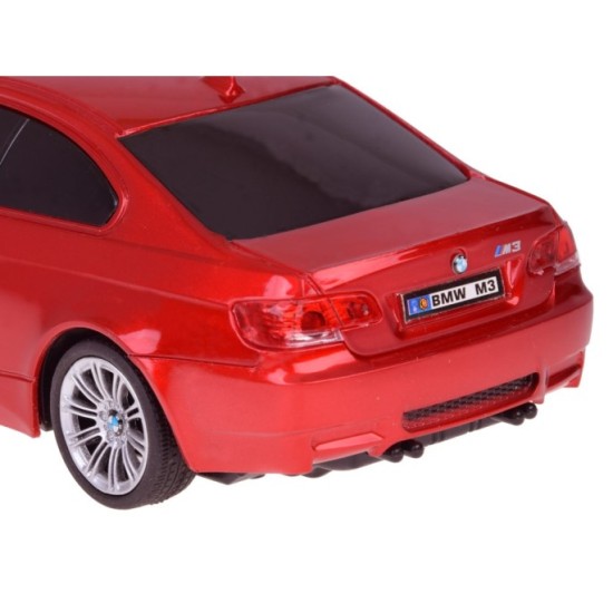 JOKO RC Auto BMW s Volantom s Radením na diaľkové ovládanie 1:24 + svetlo a zvuky, červené
