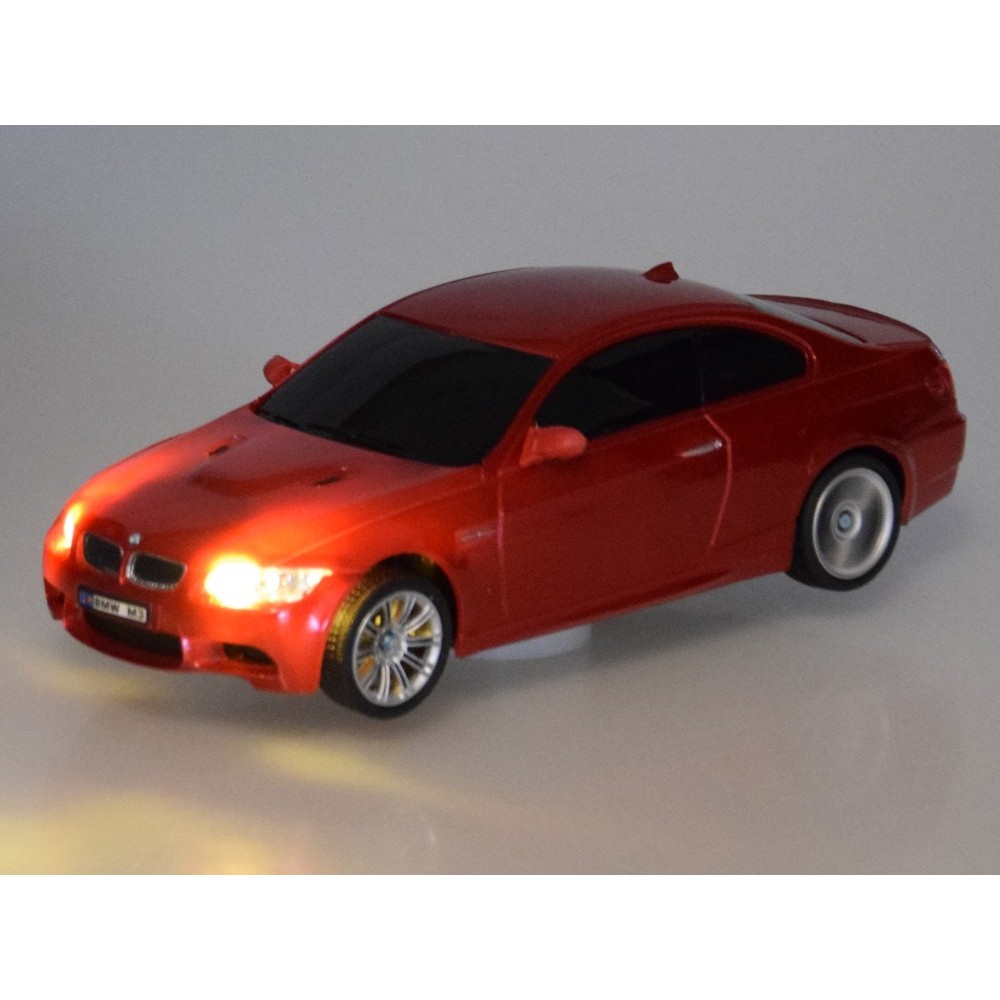 JOKO RC Auto BMW s Volantom s Radením na diaľkové ovládanie 1:24 + svetlo a zvuky, červené