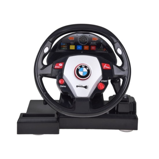 JOKO RC Auto BMW s Volantom s Radením na diaľkové ovládanie 1:24 + svetlo a zvuky, červené