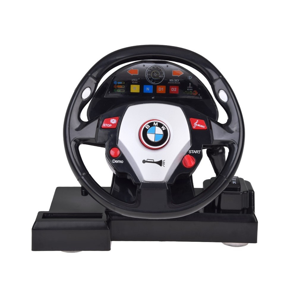 JOKO RC Auto BMW s Volantom s Radením na diaľkové ovládanie 1:24 + svetlo a zvuky, červené