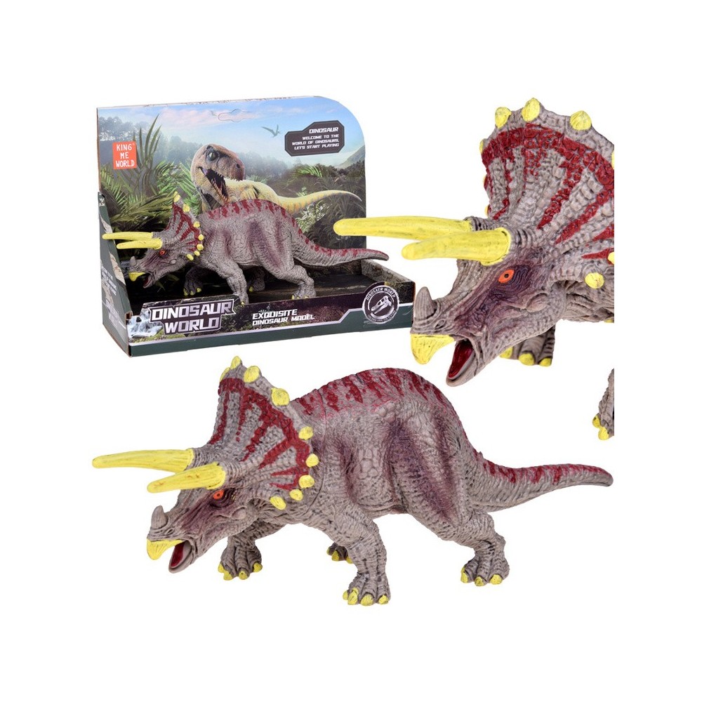 JOKO Figúrka Gumový Dinosaurus Triceratopts