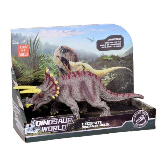JOKO Figúrka Gumový Dinosaurus Triceratopts
