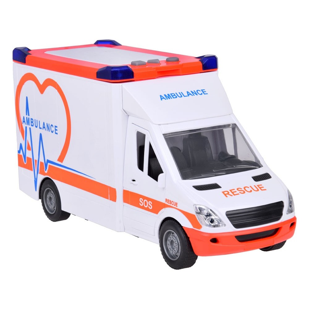 JOKO Sanitka so svetlom a zvukom, otváracie dvere + nosidlá