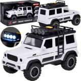 JOKO Auto Jeep OFF-ROAD so svetlom a zvukom, biele