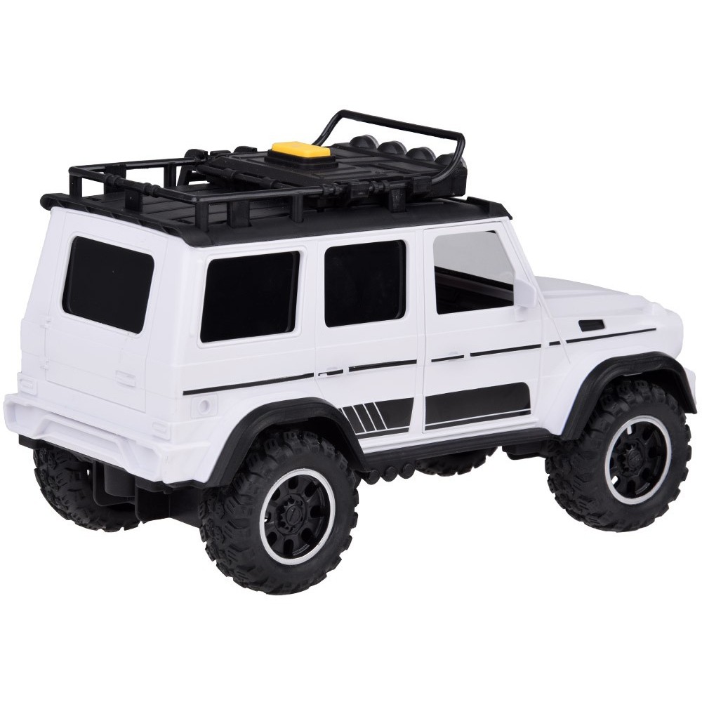 JOKO Auto Jeep OFF-ROAD so svetlom a zvukom, biele