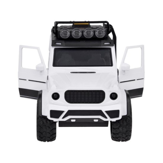 JOKO Auto Jeep OFF-ROAD so svetlom a zvukom, biele