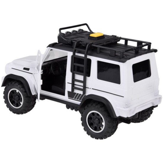 JOKO Auto Jeep OFF-ROAD so svetlom a zvukom, biele