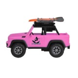 JOKO Ružové Auto Jeep OFF Road so Surfovacími Doskami, so zvukom