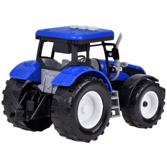 JOKO Traktor so svetlom a zvukom 20cm, modrý