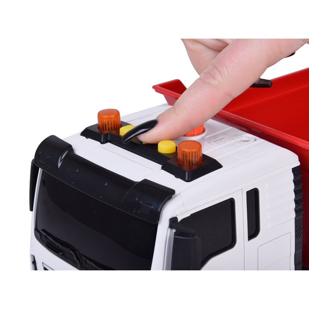 JOKO Nákladné auto s Vyklápacou vlečkou so zvukom a svetlom