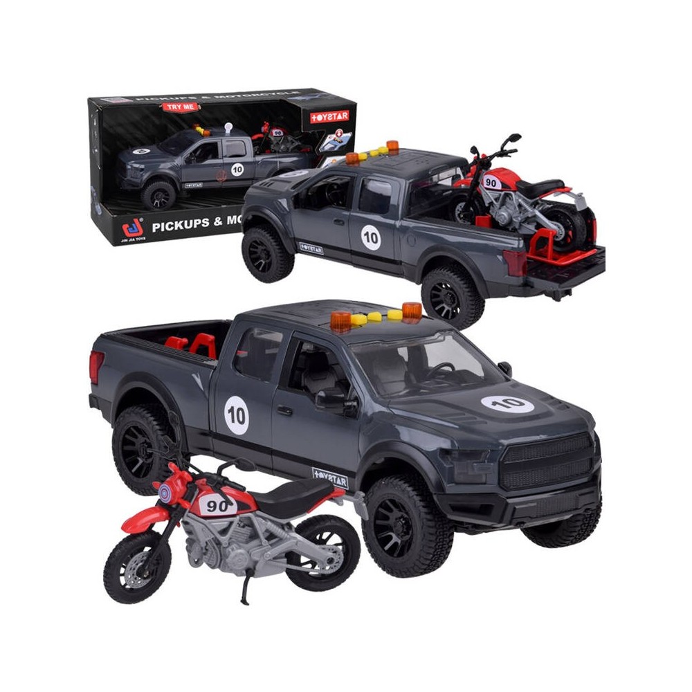 JOKO Sada Auto Pick Up so sveltom a zvukom, Motorka 2v1