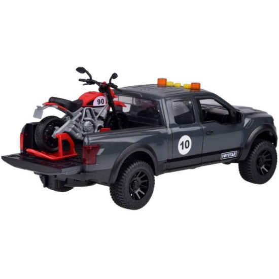 JOKO Sada Auto Pick Up so sveltom a zvukom, Motorka 2v1
