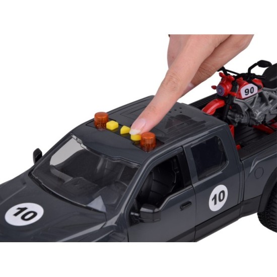 JOKO Sada Auto Pick Up so sveltom a zvukom, Motorka 2v1