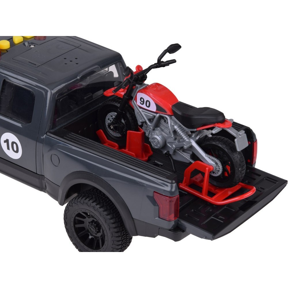 JOKO Sada Auto Pick Up so sveltom a zvukom, Motorka 2v1