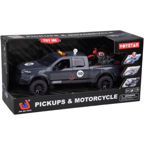 JOKO Sada Auto Pick Up so sveltom a zvukom, Motorka 2v1