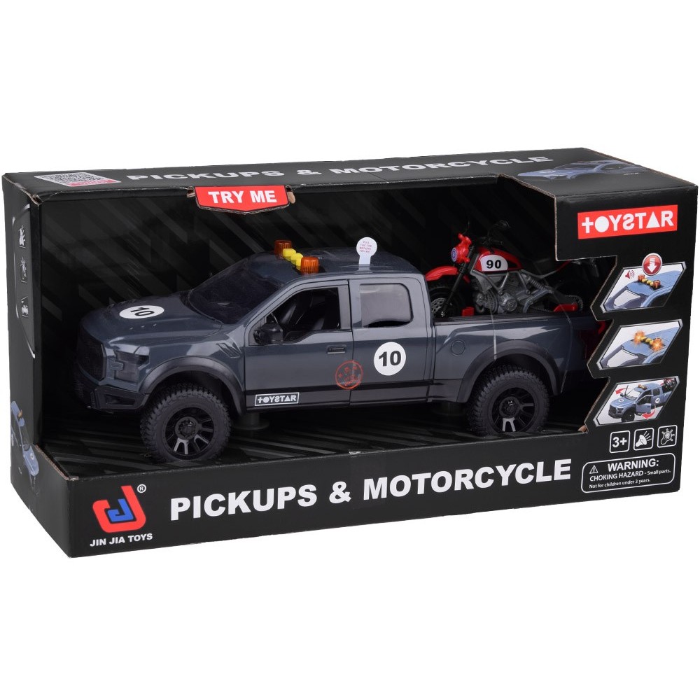 JOKO Sada Auto Pick Up so sveltom a zvukom, Motorka 2v1