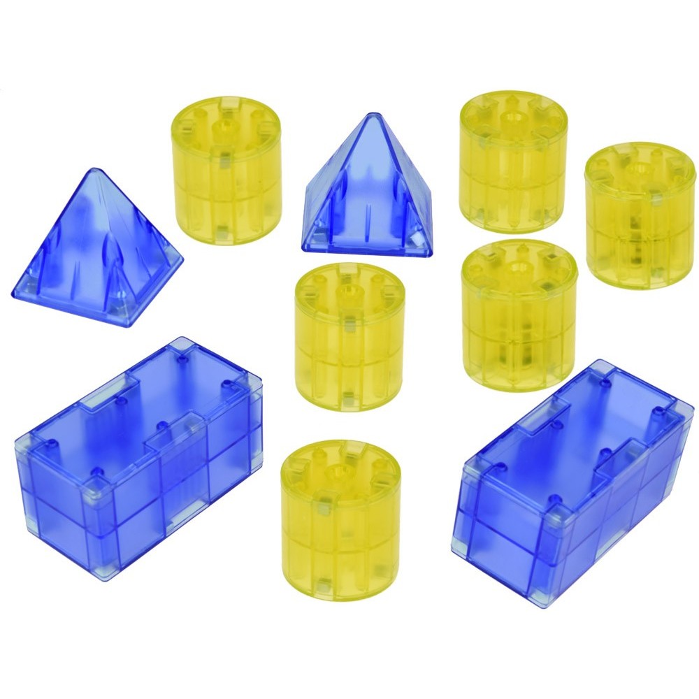 JOKO Svietiace Magnetické Kocky 3D s LED svetlom 64ks