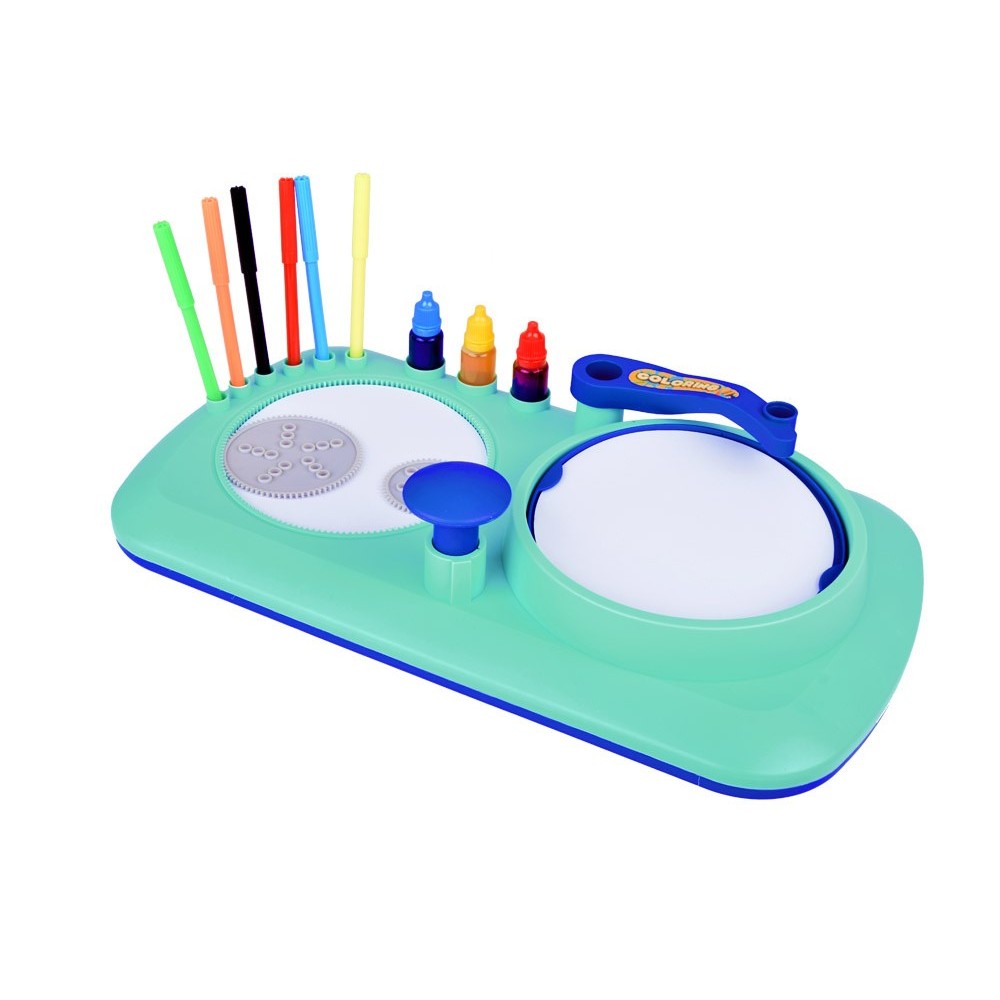 JOKO Sada Kreatívna Tabuľa pre deti 49ks + Spirograf 3v1