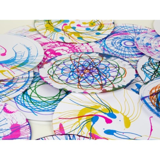 JOKO Sada Kreatívna Tabuľa pre deti 49ks + Spirograf 3v1