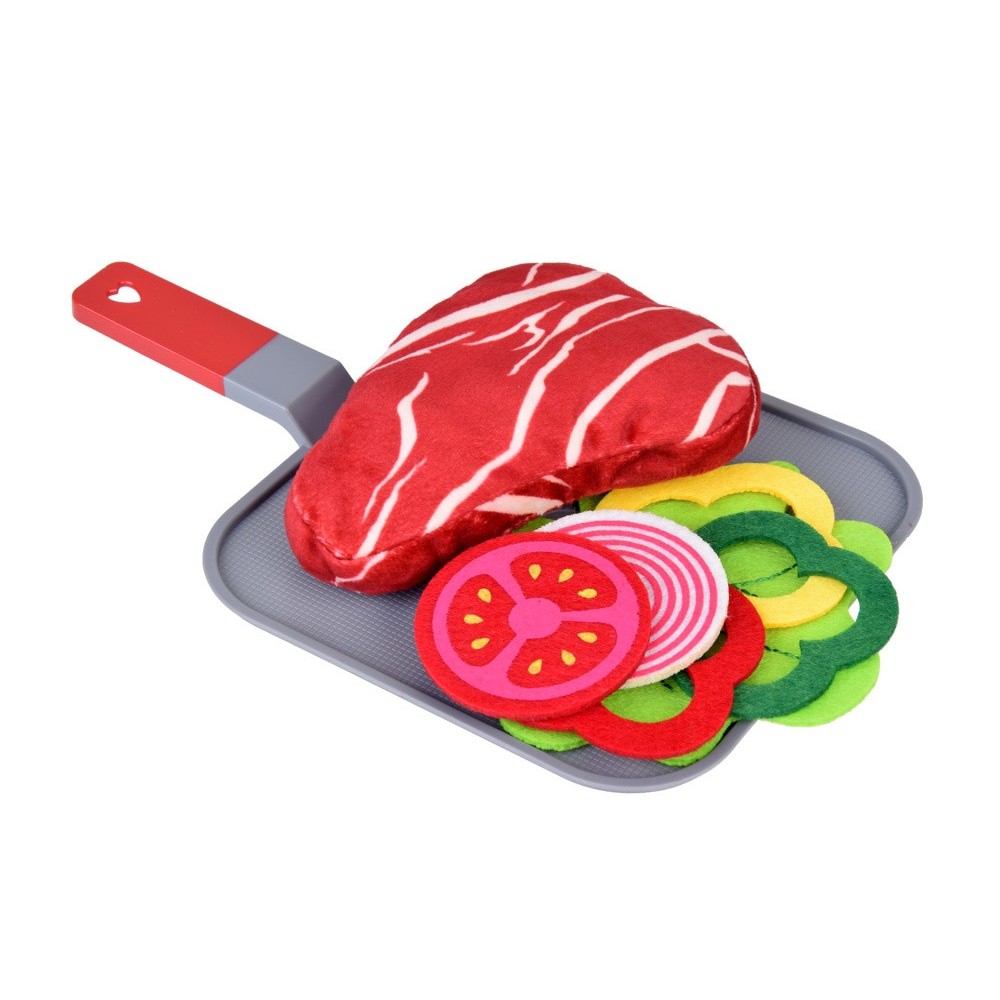 JOKO Sada Detské Potraviny, Jedlo Mäsový Steak, Ryba, Praženica, zelenina, omáčky
