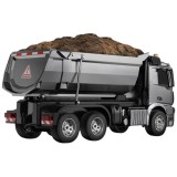 Double Eagle RC Kovové Nákladné Auto Mercedes Arocs s vyklápacou vlečkou na diaľkové ovládanie, so svetlom a zvukom 1:20 + USB n