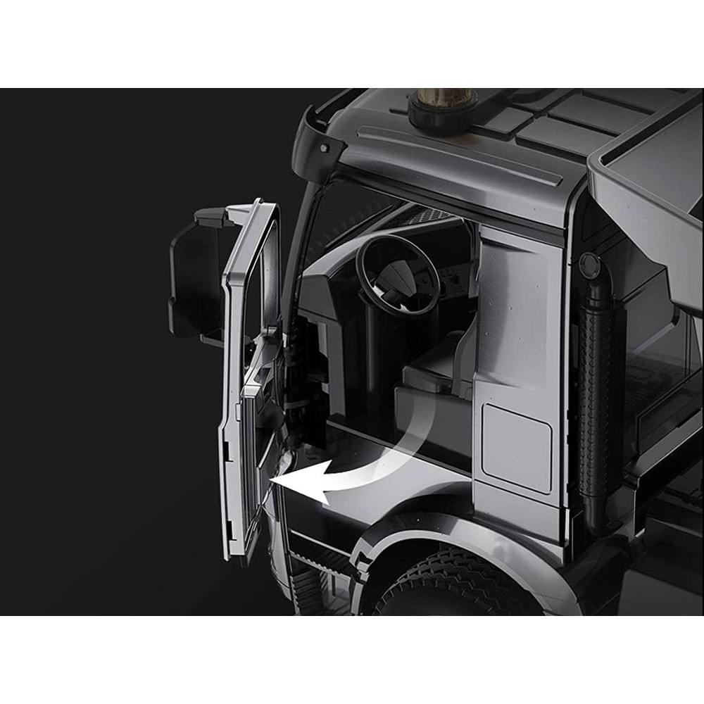 Double Eagle RC Kovové Nákladné Auto Mercedes Arocs s vyklápacou vlečkou na diaľkové ovládanie, so svetlom a zvukom 1:20 + USB n