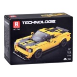 JOKO Technická Stavebnica Športové Auto 336ks, žlté