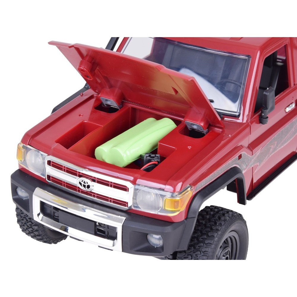 JOKO RC Auto Toyota Land Cruiser 4x4 na diaľkové ovládanie, červené