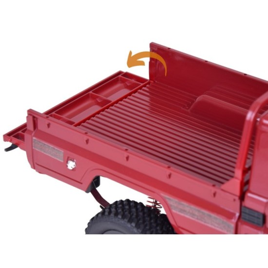JOKO RC Auto Toyota Land Cruiser 4x4 na diaľkové ovládanie, červené