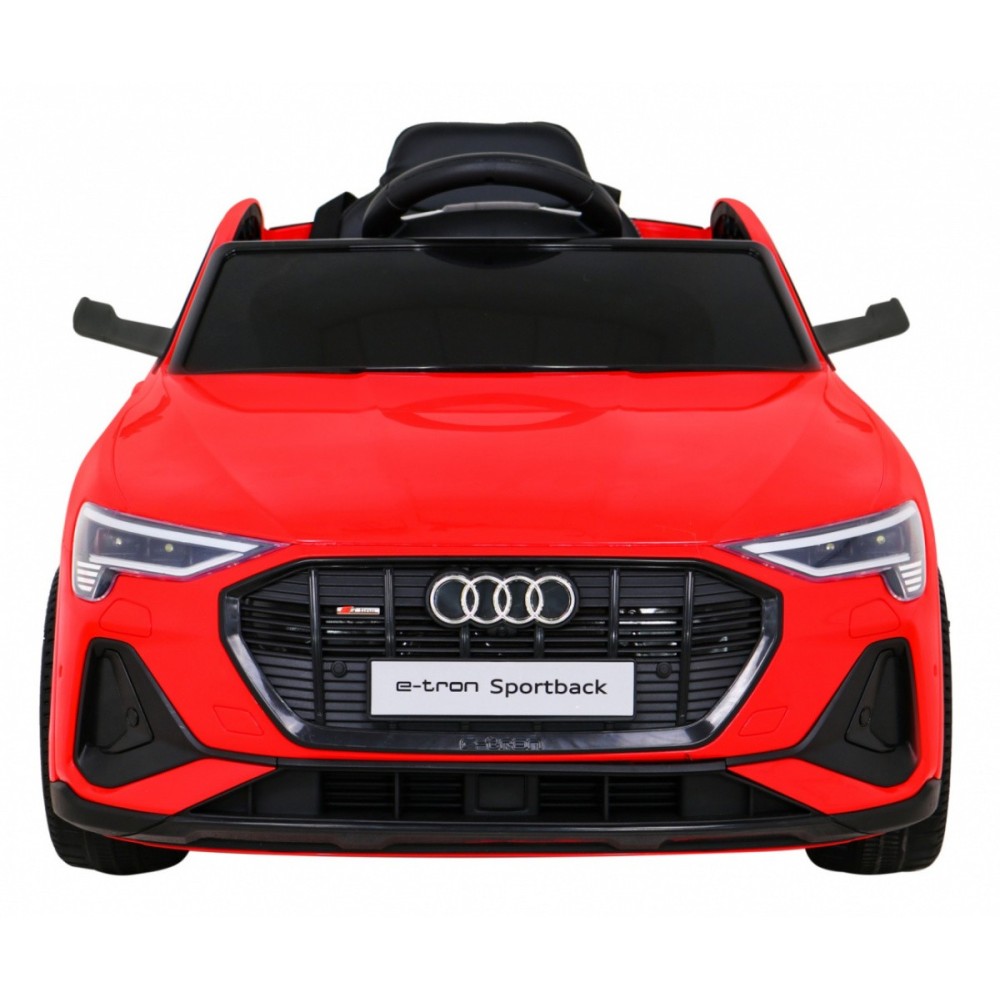 JOKO Elektrické autíčko AUDI E-Tron Sportback 4x4, penové kolesá, kožené sedadlo,