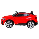 JOKO Elektrické autíčko AUDI E-Tron Sportback 4x4, penové kolesá, kožené sedadlo,