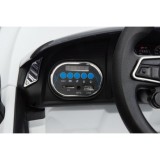 JOKO Elektrické autíčko AUDI R8, penové kolesá, kožené sedadlo, biele
