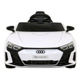 JOKO Elektrické autíčko Audi RS E-Tron GT 4x4, penové kolesá, kožené sedadlo, biele