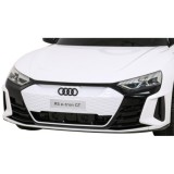 JOKO Elektrické autíčko Audi RS E-Tron GT 4x4, penové kolesá, kožené sedadlo, biele
