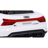 JOKO Elektrické autíčko Audi RS E-Tron GT 4x4, penové kolesá, kožené sedadlo, biele