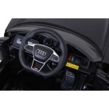 JOKO Elektrické autíčko Audi RS E-Tron GT 4x4, penové kolesá, kožené sedadlo, čierne