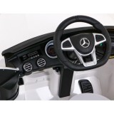 JOKO Elektrické autíčko Mercedes Benz GLC63S 4x4, penové kolesá, kožené sedadlo, biele