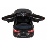 JOKO Elektrické autíčko Mercedes Benz GLC63S 4x4, penové kolesá, kožené sedadlo, čierne