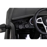 JOKO Elektrické autíčko Mercedes Benz GLC63S 4x4, penové kolesá, kožené sedadlo, čierne