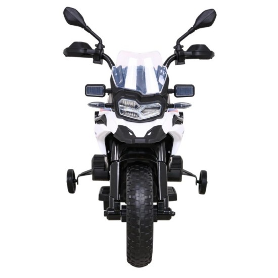 JOKO Elektrická Motorka BMW F850 GS, penové kolesá, biela