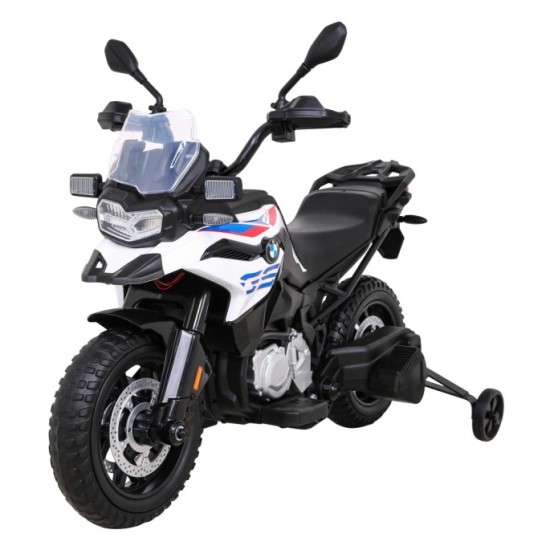 JOKO Elektrická Motorka BMW F850 GS, penové kolesá, biela