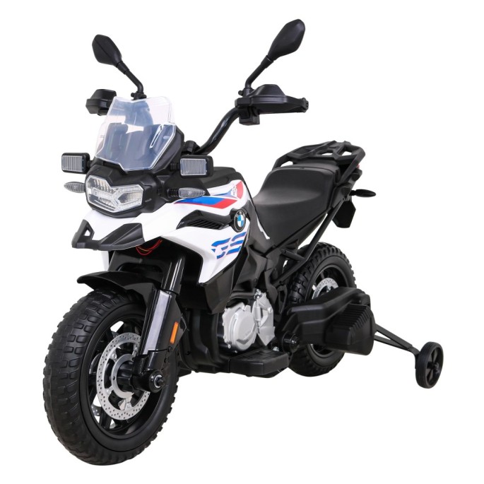 JOKO Elektrická Motorka BMW F850 GS, penové kolesá, biela