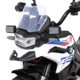 JOKO Elektrická Motorka BMW F850 GS, penové kolesá, biela